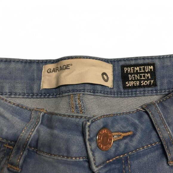 Garage Stretch Mid Rise Skinny Jeans - Picture 2 of 3